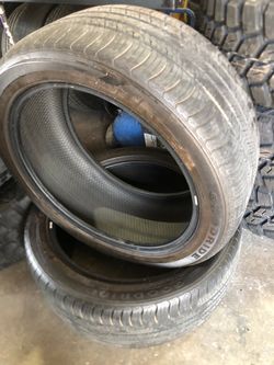 285/45/22 used pair