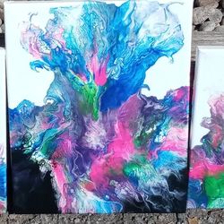 Acrylic Paint Pour