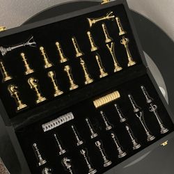 Metal Chess Set