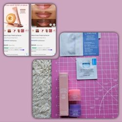 (SUGAR GLAZE) LANEIGE 3pc Lip Lot + 2 Sample Freebies + Bonus Freebies 