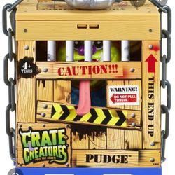 New, Unopened Crate Creatures Free the Beast! Pudge Figure
