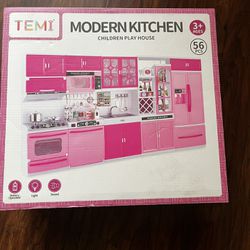 Temi 56PCS Kitchen Set For Kids (Light&Sound )