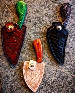 Handmade Leather Knifes