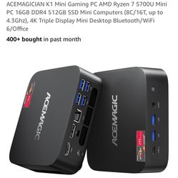 Mini Gaming Pc Ace Magician 