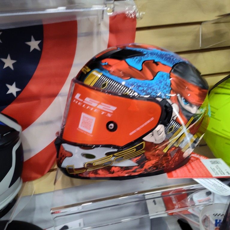 Motorcycle Helmet Size Large Brand New LS2 .