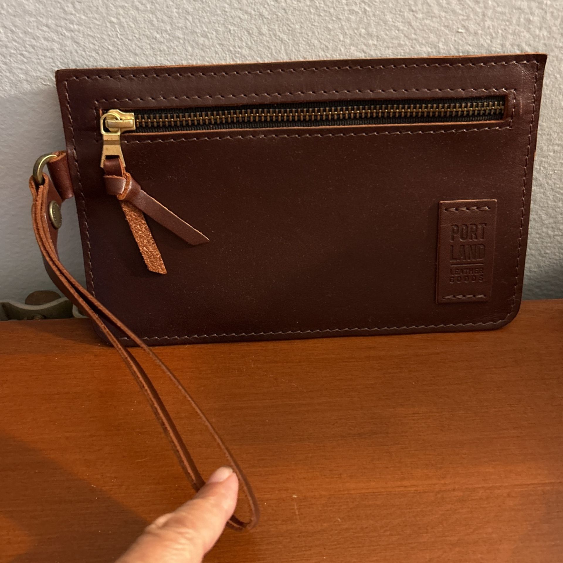 Portland Leather Goods Wristlet