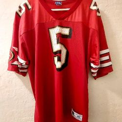 Size M- Vintage Jeff Garcia 49ERS Champion Jersey