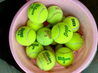 45New And Used Tennis Balls Different Brands  Each  $ 0.50 Cents
