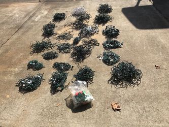 34 Strings of Christmas Lights