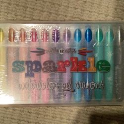 Sparkle 12 Watercolor Gel Crayons
