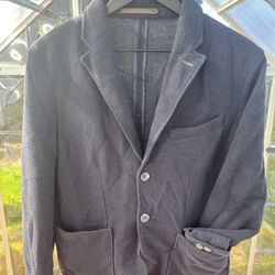 Woven Blazer 