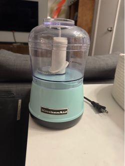 KitchenAid KFC3511IC 3.5-Cup Food Chopper, Ice Blue