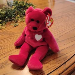 Rare Vintage 1998 TY BEANIE BABY Valentina
