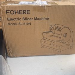 Electric slicer machine