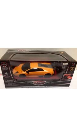Collectible Luxe Radio Control Orange Lamborghini Murcielago LP 670-4 SV