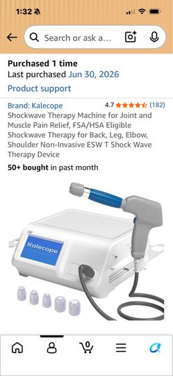 SHOCKWAVE THERAPY MACHINE