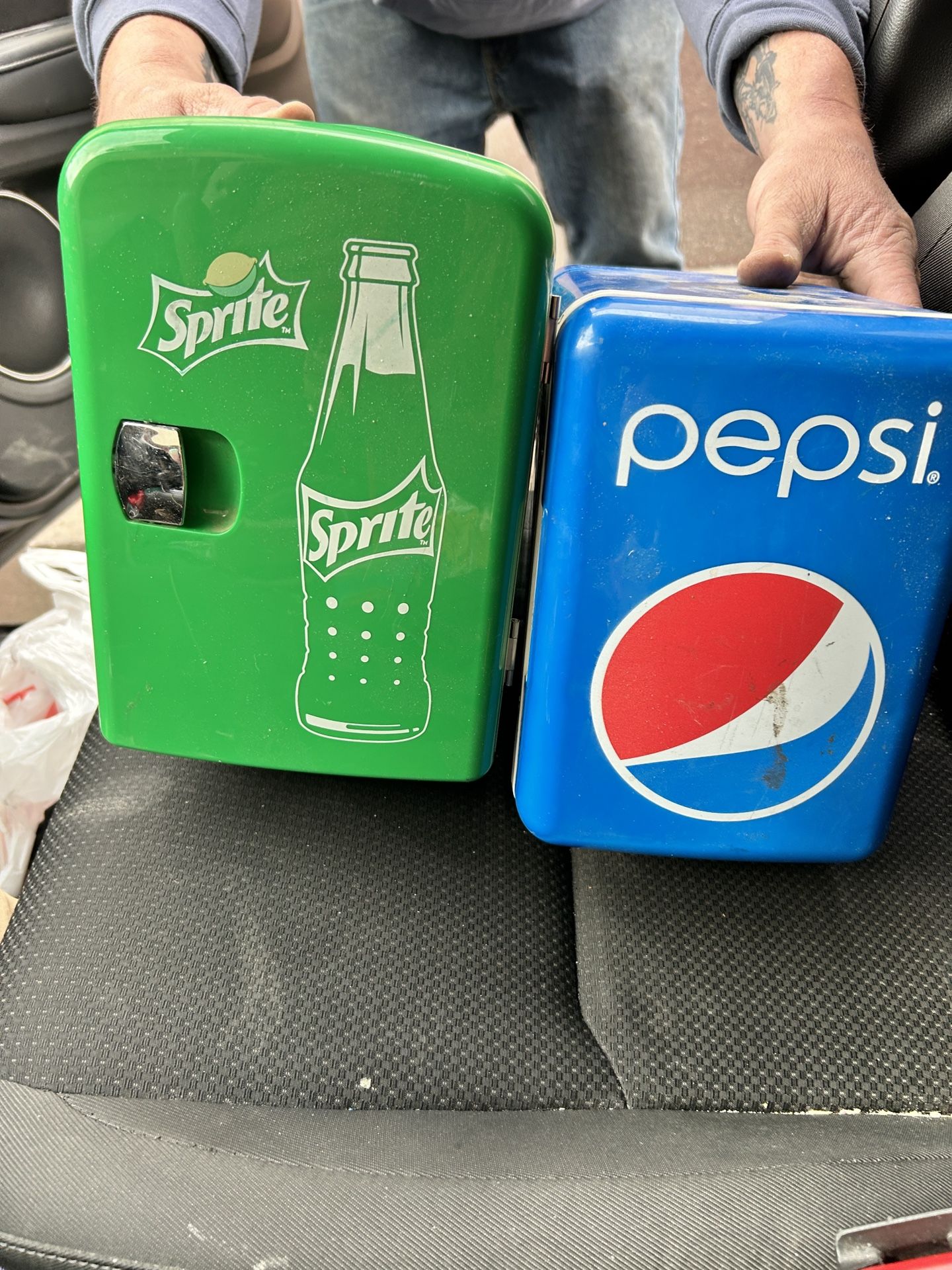 Sprite And Pepsi 6-Can Mini Fridges