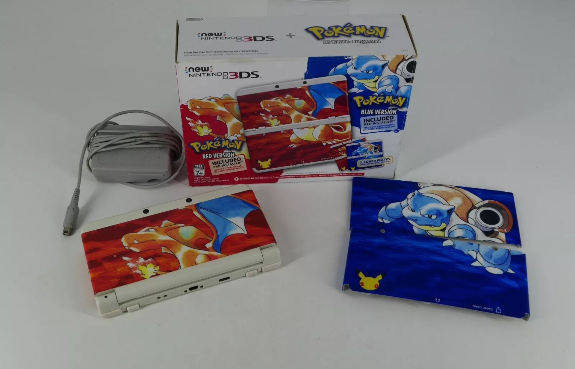 Nintendo 3DS 20th Anniversary Pokemon Edition Red Blue Special NO insert