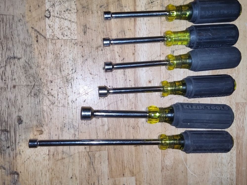 Klein Nut driver Set And Specialty Drive Tools