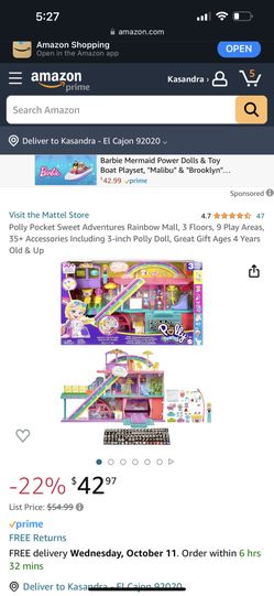 Polly Pocket Mall Toy