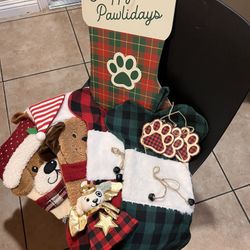 Dog Paws Christmas Tree Decorations