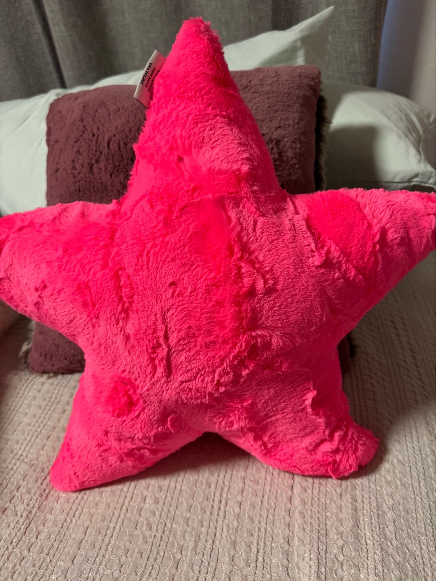 Minky Star Pillows