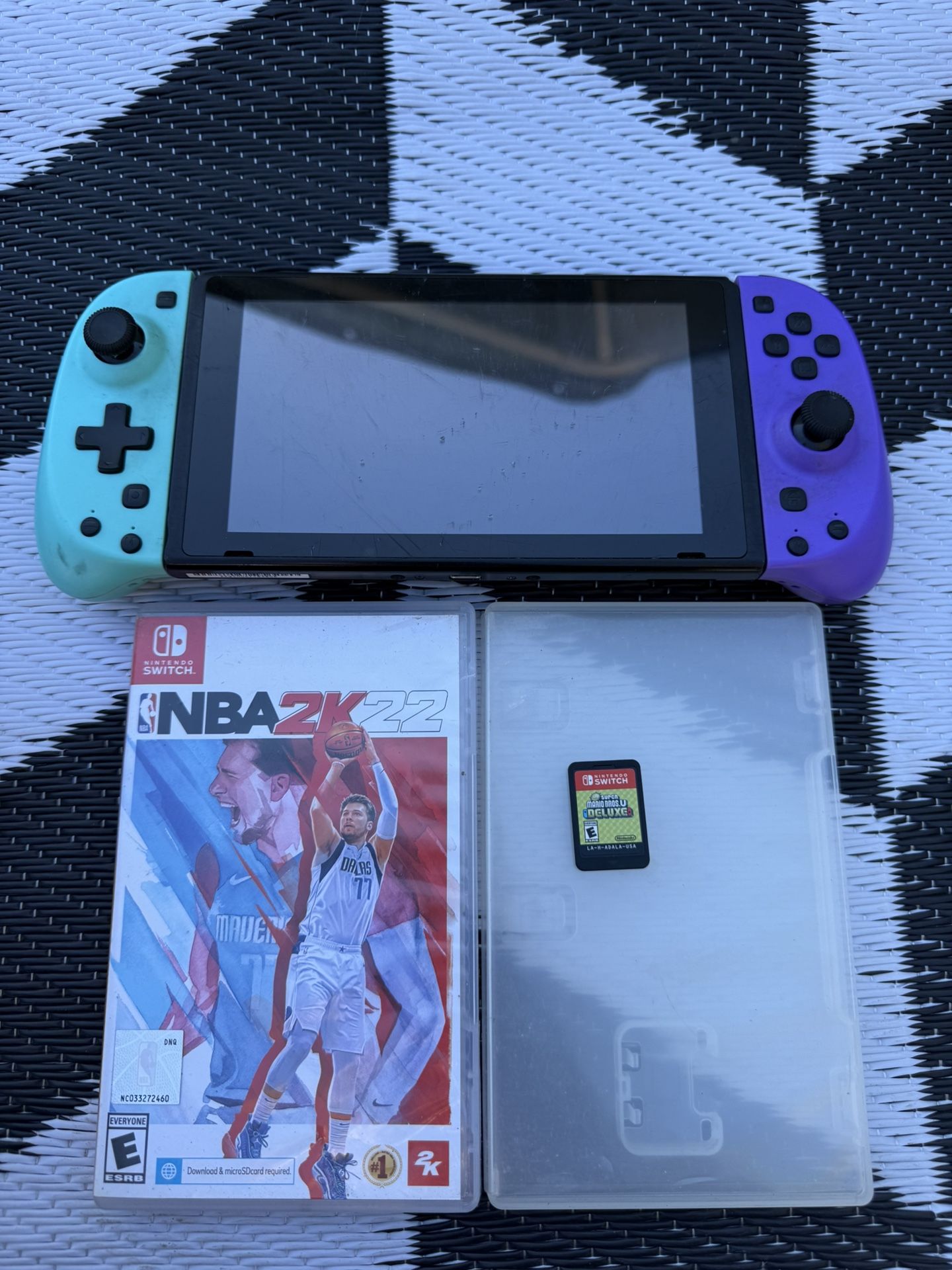 Nintendo Switch With 2 Games