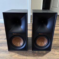 Klipsch Hi-Fi Bookshelf/ Monitor Speakers (R-60M) (Pair) -Dynamic Bass, Crisp Highs, 6.5” Woofer| Rich Audio