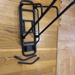 Bike Rear Rack – Cargo / Pannier Rack (Great for Groceries or Delivery)