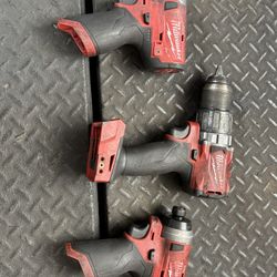 Milwaukee Cordless Impact Guns And Drill