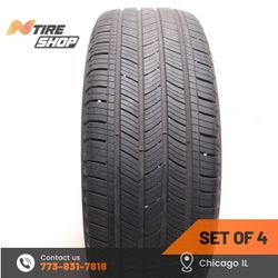 Set of 4 Used  7/32    235/55R19  101V  Michelin  Primacy A/S