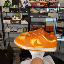 🔥 Nike Dunk Low “Magma Orange” 🔥 Size 9.5 Men / 11 Women - $117