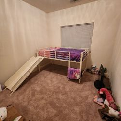 Twin Loft Bed Frame And Mattress 