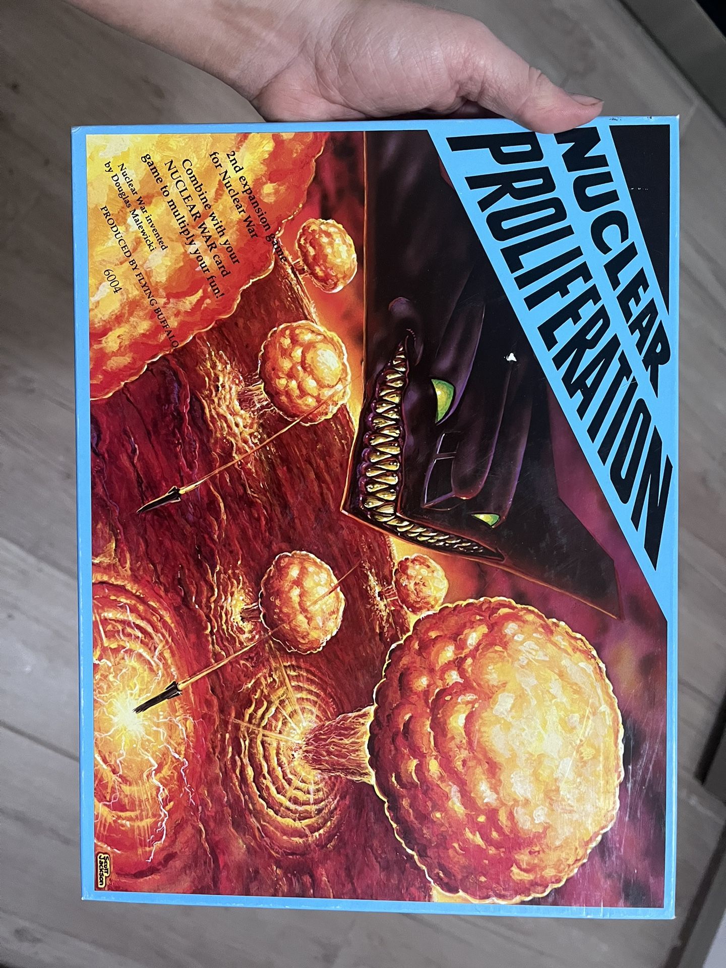 Collectible Board Game “nuclear Proliferation”