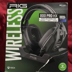 New Wireless Gaming Headphones - Rig 800 Pro HX
