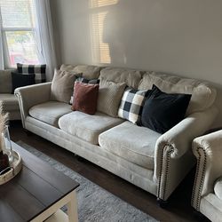 Sofa, single Sofa and Ottoman 