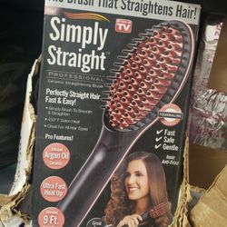 Straightener Brush