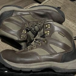 Ozark Trail Men's Waterproof Casual Mid Hiking Boots Brown Gray Black Size 13