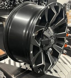 Fuel D546 ASSAULT 20x9 /22X10/ 22X12 5 /6/8 LUG  MATTE BLACK M ILLED. CHECK PRICES