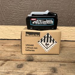 Makita 40v XGT 4.0 Battery