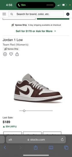 Jordan 1 Low Team Red