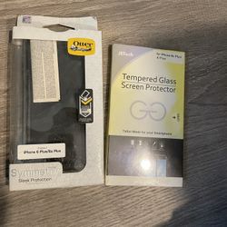 iPhone 6 Phone Case And Tempered Glass Screen Protector