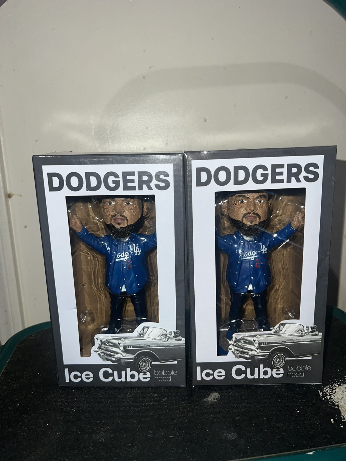 Dodgers Ice Cube Bobblehead (Description)