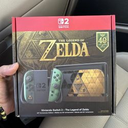 Nintendo Switch 2 - Legend of Zelda 40th Anniversary Edition