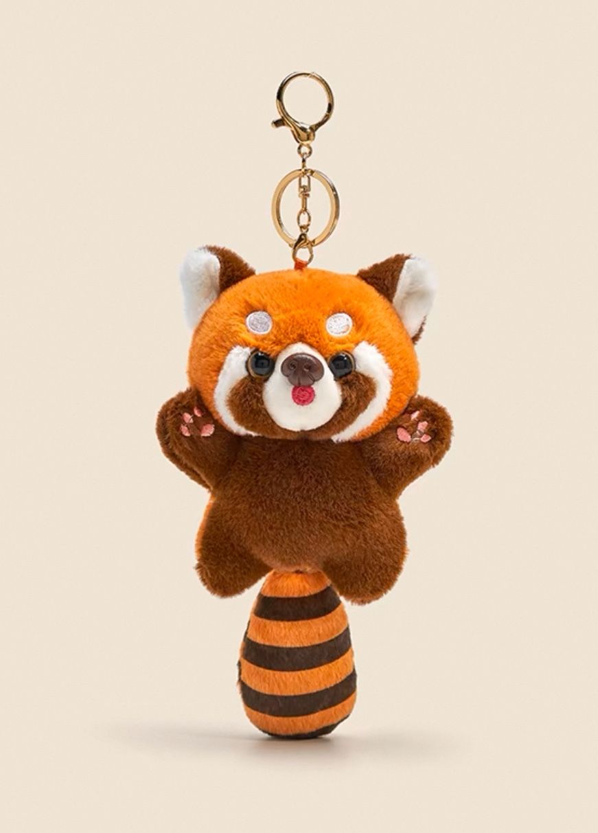 Red Panda Keychain Brand New