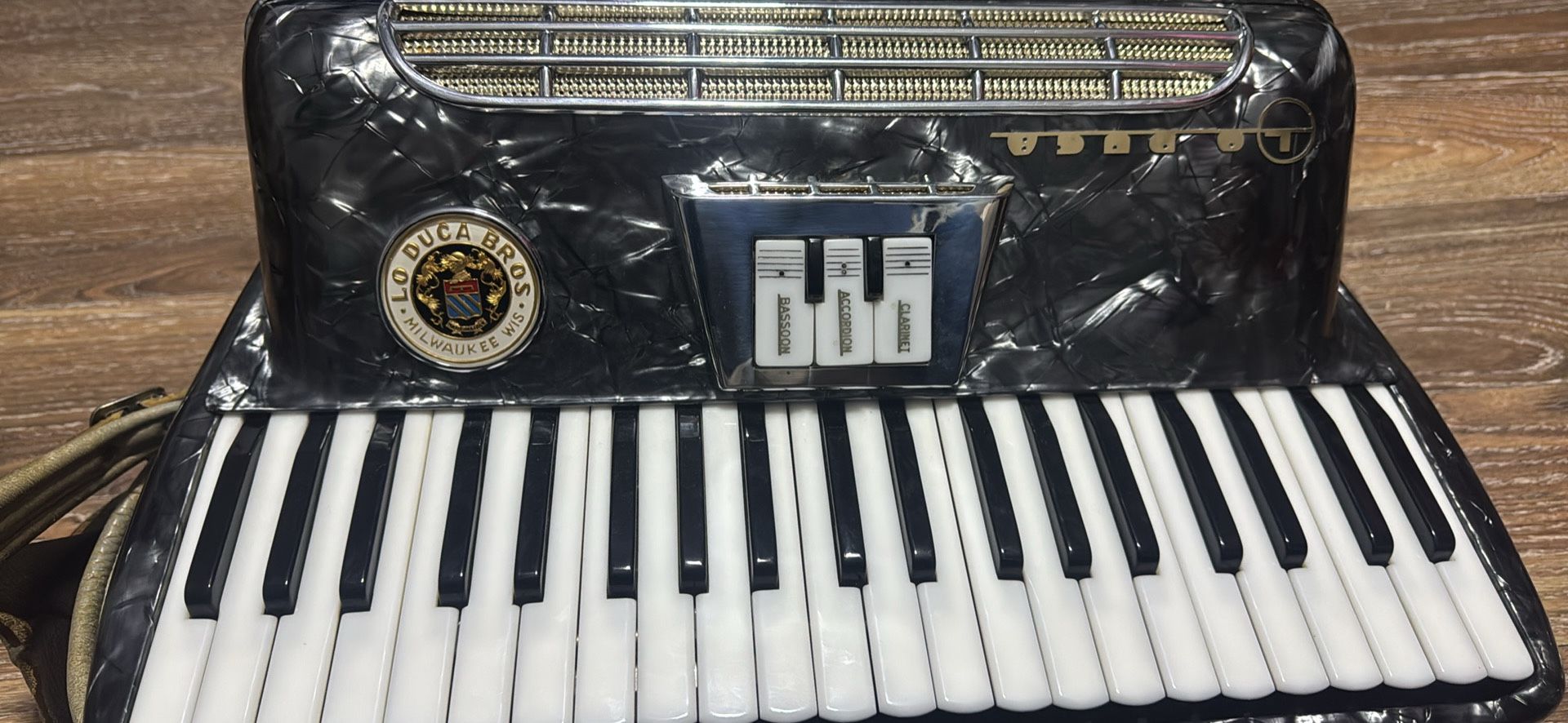 Vintage Lo Duca Bros Milwaukee Accordion