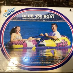 Intex Inflatable Boat 78x46”