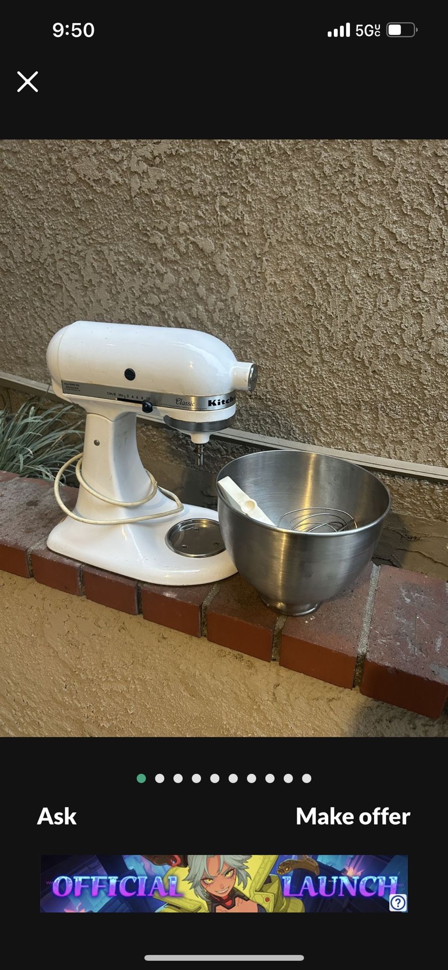 Kitchen Aid Mixer