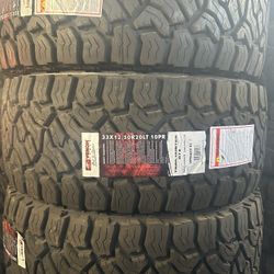 All Terrain Tires 33 1250 20