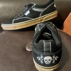 Vans Seldan Skull skateboard sneakers men’s size 12